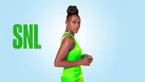 Issa Rae with Justin Bieber