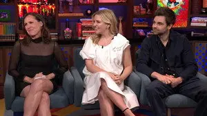 Molly Shannon, Helene Yorke, and Drew Tarver